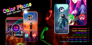 Color Phone Call Screen Theme Screenshot 0