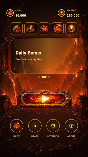 Coin Volcano - HOLD & WIN Screenshot 0