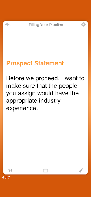 FranklinCovey Sales Cards Screenshot 1