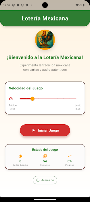 Lotería Mexicana Cantada Screenshot 1