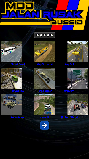 Mod Jalan Rusak Bussid Screenshot 2