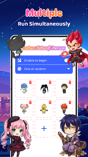 Live Anime Shimeji Screen Pets Screenshot 0