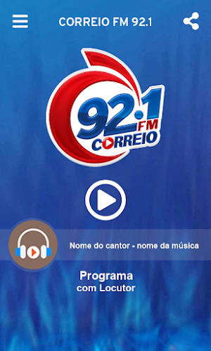Correio FM 92.1 Screenshot 0