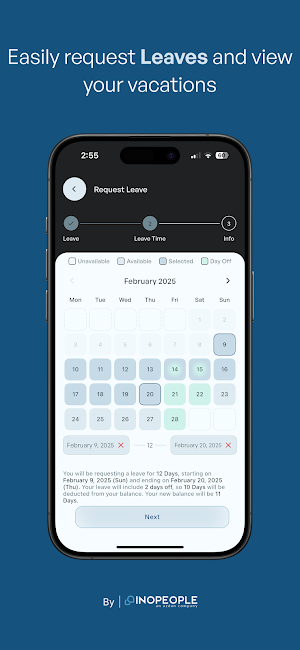 InoPeople ESS Screenshot 3