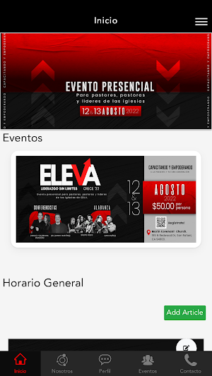 Conferencia Eleva Screenshot 2