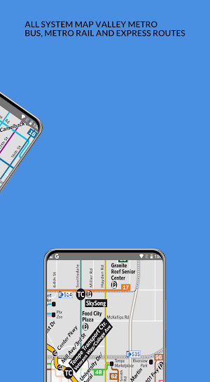 PHOENIX BUS AND RAIL MAP OFFLINE VALLEY METRO Screenshot 2