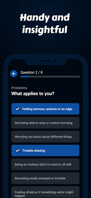 Anxiety Tracking Log Screenshot 2