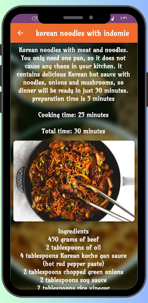 Noodle Recipies Screenshot 3