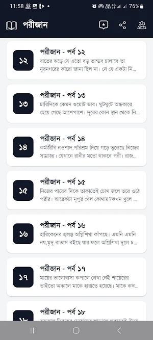 পরীজান – ঈশিতা রহমান সানজিদা Screenshot 2