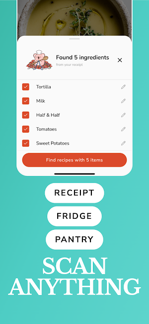 LazyCook: Recipe Book & Scan Screenshot 2
