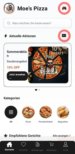 Moe's Pizza Screenshot 0
