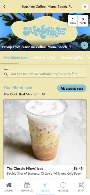 Sunshine Coffee Club Screenshot 2