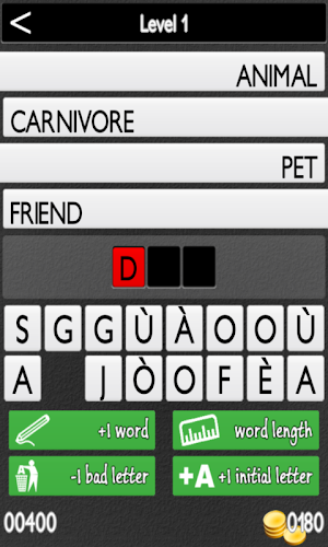 4 Words Game Screenshot 1