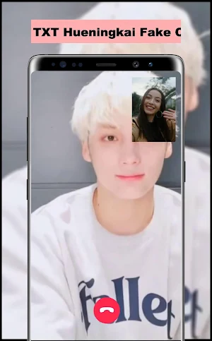 Hueningkai Fake Call Screenshot 0