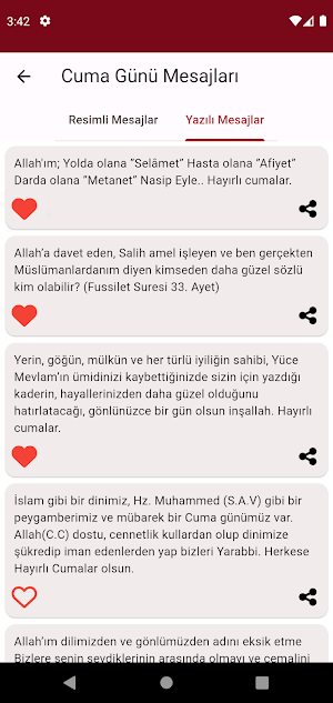 Cuma Mesajları Screenshot 2