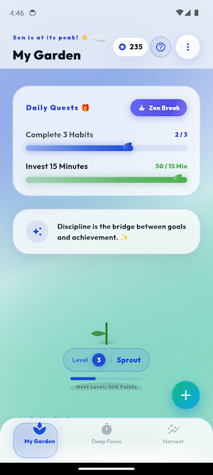 Rooty: Habit Tracker & Focus Screenshot 0