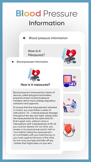 Blood Pressure BPM Tracker Screenshot 3