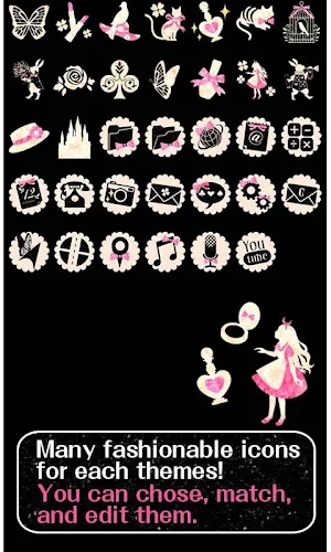 Girly Theme Beautiful Alice Screenshot 3