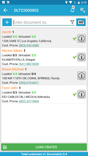 Priority Proof of Delivery POD Screenshot 3
