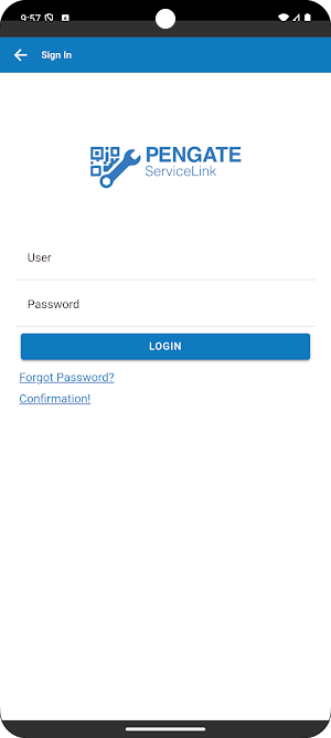 Pengate ServiceLink Screenshot 1