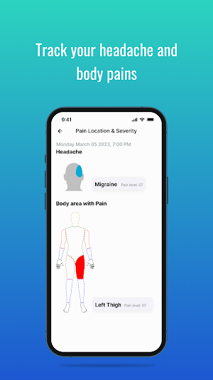Hero Pain Tracking App Screenshot 3