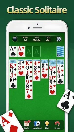 Lucky Solitaire: Classic Cards Screenshot 1