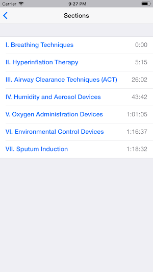 NPS Audio Lectures Screenshot 2