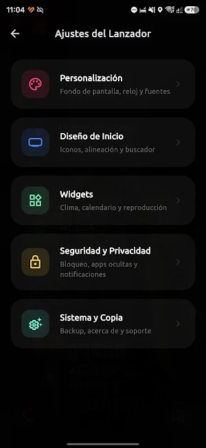 Flow Minimalist Launcher Screenshot 3