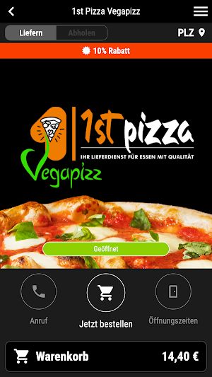 1st Pizza Vegapizz Screenshot 0