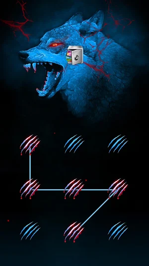 AppLock Live Theme Wolf Screenshot 0