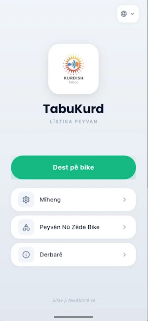 TabuKurd - Kurdish Taboo Game Screenshot 0