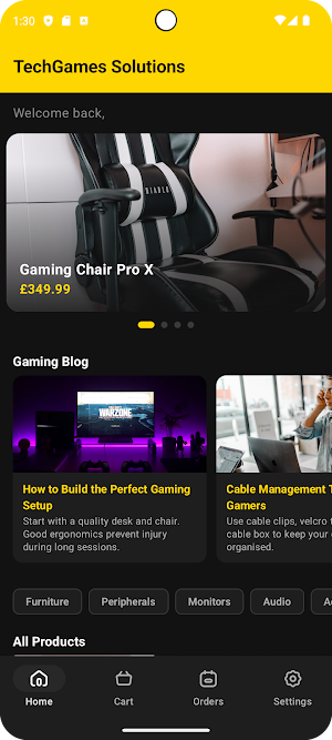 TechGames Solutions Screenshot 1