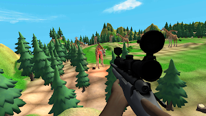 Giraffe animal sniper game Screenshot 2
