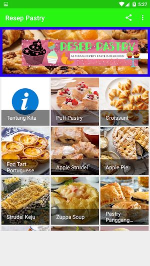 Resep Pastry Screenshot 1