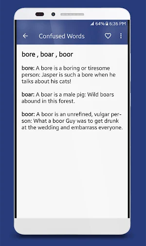 English Confused Words Screenshot 3