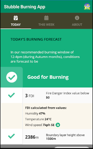 Stubble Burning App Screenshot 0