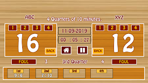 Ultimate Basketball Scoreboard Screenshot 3