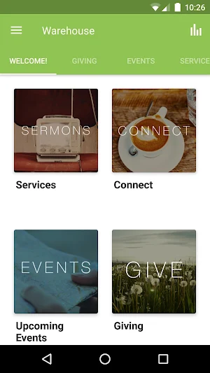 The Warehouse Church App Screenshot 0
