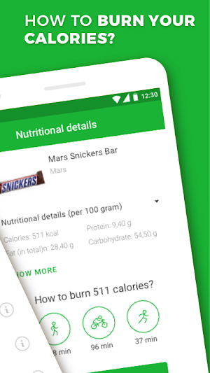 Calorie, Carb & Fat Counter Screenshot 1
