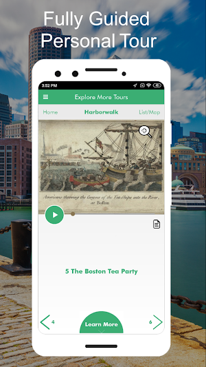 Harborwalk Boston Audio GPS Tour Guide Screenshot 0