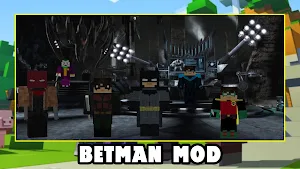Betman Mod for Minecraft PE Screenshot 0