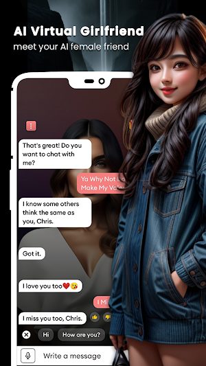 AI Virtual Girlfriend :AI Chat Screenshot 0