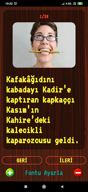 Diksiyon Gelişim Tekerlemeleri Screenshot 2