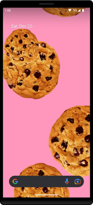 Cookies Live Wallpaper Screenshot 1