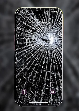 Broken Screen Wallpaper HD Screenshot 1