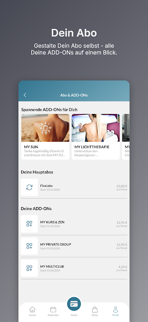 MYGYM Boutique Screenshot 1