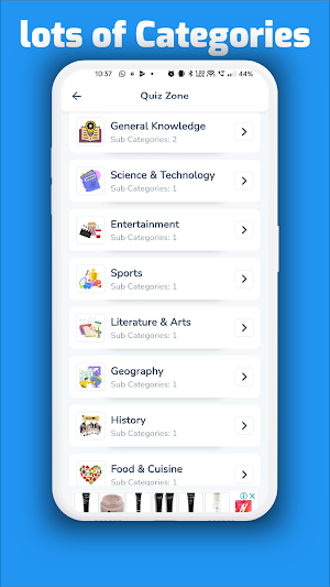 GK Quiz General Knowledge Quiz Screenshot 2