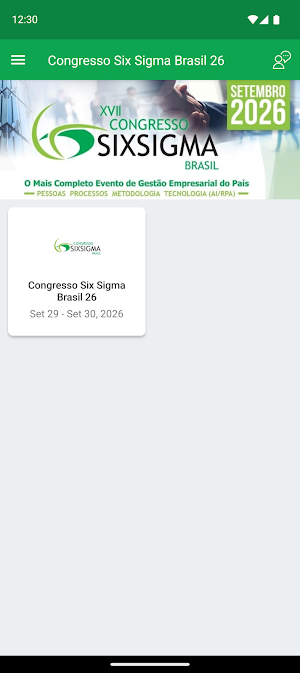 Congresso Six Sigma Brasil 26 Screenshot 0