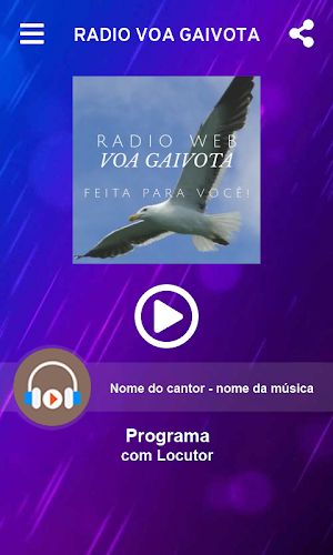 Radio voa gaivota Screenshot 1