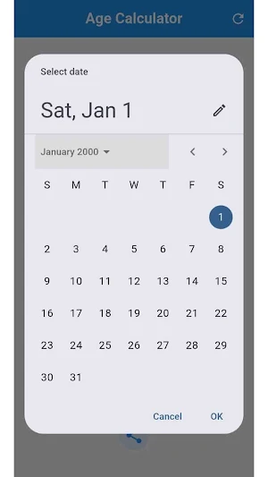 Age Calculator Screenshot 1